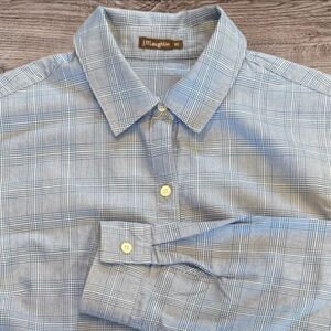 J. MCLAUGHLIN Lois Cotton Button Down Blouse